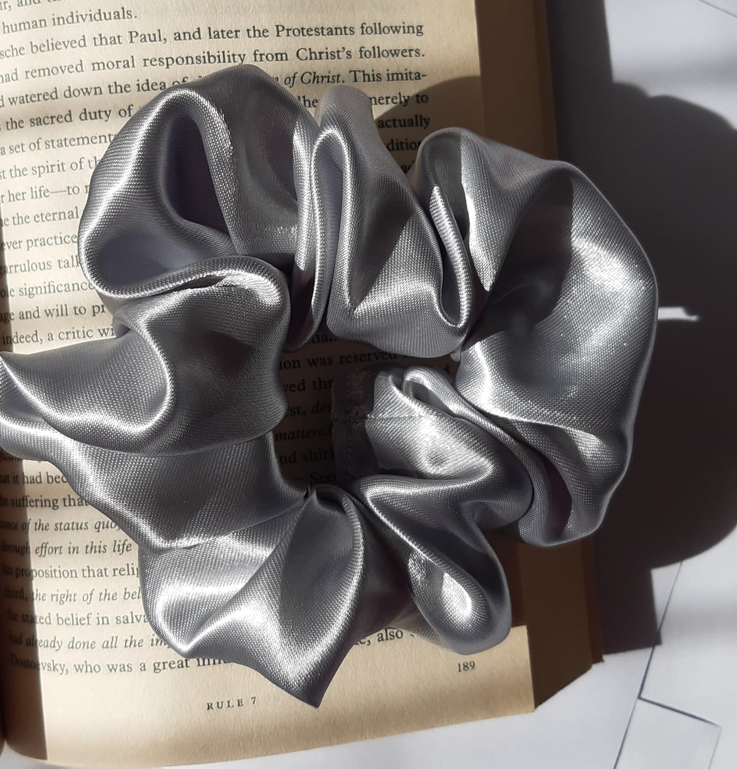 Soft Satin Hair Scrunchies