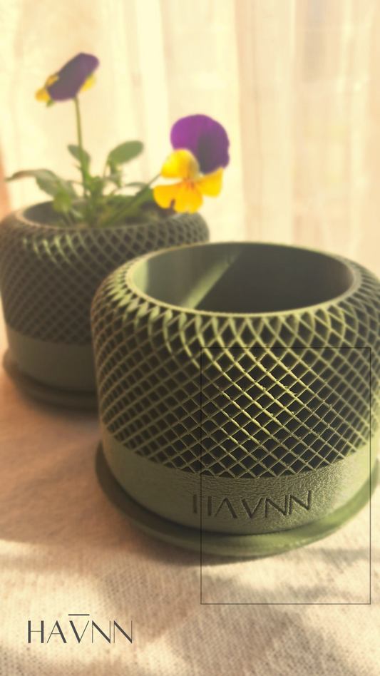 Modern Round Planter